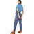 Camiseta Colcci Basic Comfort V23 Azul Feminino - Imagem 4