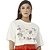 Camiseta Estampada Colcci Luiza V23 Off White Feminino - Imagem 1