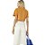 Camiseta Colcci Estampada Loose V23 Laranja Feminino - Imagem 2