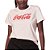Camiseta Coca Cola Comfort VE23 Off Shell Feminino - Imagem 1