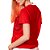 Camiseta Estampada Coca Cola Comfort Vermelho Feminino - Imagem 4