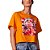 Camiseta Estampada Coca Cola Laranja Feminino - Imagem 3