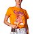 Camiseta Coca Cola Comfort VE23 Laranja Feminino - Imagem 1