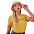 Camiseta Coca Cola Canelada Slim P23 Amarelo Feminino - Imagem 1