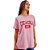 Camiseta Coca Cola Boy P23 Lilás Feminino - Imagem 1