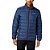 Jaqueta Columbia Down Delta Ridge Azul e Vemelho Masculina - Imagem 1