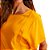 Camiseta Linho Forum Reta Laranja Feminina - Imagem 4