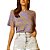 Camiseta Forum Estampada Roxo Feminino - Imagem 1