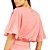 Camisa Forum Detalhe Linho Rosa Feminino - Imagem 5