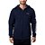 Jaqueta Columbia Moletom Fleece LOGO Azul Masculina - Imagem 1