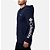 Jaqueta Columbia Moletom Fleece LOGO Azul Masculina - Imagem 3