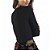 Blusa Canelada Colcci Preto Feminino - Imagem 2