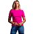 Blusa Colcci Canelada Rosa Feminino - Imagem 3