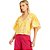 Blusa Estampada Forum P23 Amarelo Feminino - Imagem 1