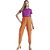 Camiseta Forum Bordada V23 Roxo Feminino - Imagem 3