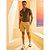 Bermuda Sarja Forum Cae Bege Masculina - Imagem 5