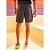Bermuda Sarja Forum Cae Azul Marinho Masculina - Imagem 3