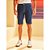 Bermuda Jeans Forum Paul Slim Azul Masculina - Imagem 4