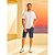Bermuda Jeans Forum Paul Slim Azul Masculina - Imagem 5