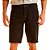 Bermuda Sarja Forum Paul Slim Preto Masculina - Imagem 1