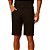 Bermuda Jeans Forum Paul Slim Preto Masculino - Imagem 1