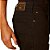 Bermuda Jeans Forum Paul Slim Preto Masculino - Imagem 3