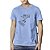 Camiseta Estampada Colcci Slim Azul Masculino - Imagem 1