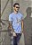 Camiseta Colcci Estampada Slim VE23 Azul Masculino - Imagem 2