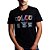 Camiseta Estampada Colcci Slim Preto Masculino - Imagem 1