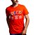 Camiseta Estampada Colcci Slim Laranja Masculino - Imagem 1