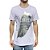 Camiseta Estampada Colcci Slim Branca Masculino - Imagem 1