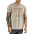 Camiseta Estampada Colcci Slim Mescla Grafite Masculino - Imagem 1