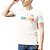 Camiseta Linho Colcci Slim Bege Masculino - Imagem 1