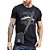 Camiseta Estampada Colcci Auth Slim VE23 Preto Masculino - Imagem 1