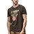 Camiseta Estampada Colcci Slim Marrom Masculino - Imagem 1