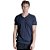 Camiseta Colcci Slim Gola V Marinho Masculino - Imagem 1