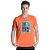 Camiseta Estampada Colcci Slim Laranja Masculino - Imagem 4