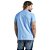 Camiseta Colcci Gola V Slim V23 Azul Masculino - Imagem 2