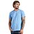 Camiseta Colcci Gola V Slim V23 Azul Masculino - Imagem 1