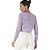 Blusa Colcci Cropped Comfort P23 Lilás Feminino - Imagem 4