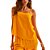 Blusa Linho Forum Laranja Feminina - Imagem 1
