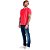 Camiseta Colcci Logo Slim P23 Vermelho Masculino - Imagem 3