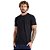 Camiseta Colcci Slim Logo em Relevo P23 Preto Masculino - Imagem 1