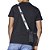 Camiseta Logo Bordada Colcci Slim Preto Masculino - Imagem 3