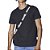 Camiseta Logo Bordada Colcci Slim Preto Masculino - Imagem 2