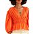 Blusa Forum Acinturada P23 Laranja Feminino - Imagem 3
