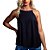 Regata Colcci Loose Preto Feminino - Imagem 1