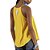 Regata Colcci Loose Amarelo Feminino - Imagem 4