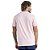 Camiseta Colcci Logo Bordado P23 Rosa Masculino - Imagem 4