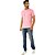 Camiseta Colcci Basic V23 Rosa Masculino - Imagem 3